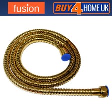 Fusion Gold Shower Nut Hose Universal 1.5m Replaces Mira Grohe Triton Aqualisa