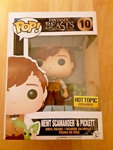 Funko POP! Fantastic Beasts Newt Scamander & Pickett (#10) - Hot Topic Exclusive | eBay