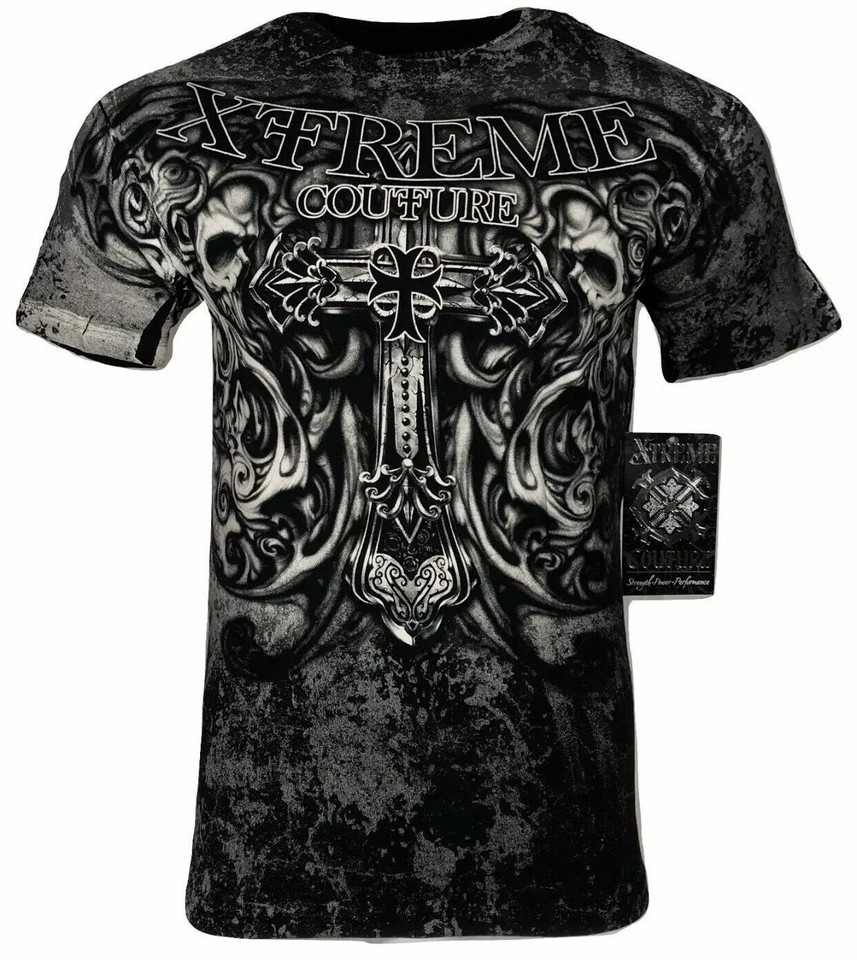 Xtreme Couture Di Affliction Men T-Shirt Sorrow Italia - Foto 10