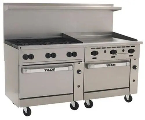 Vulcan 72CC-6B36G Endurance Range 72" 6 Burners 36" Griddle 2 Convection Ovens - Picture 1 of 1