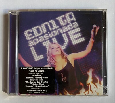 nabe出品し直し分 Night In Texas Apasionada Live by Ednita Nazario (CD, Apr-2006, 2 Discs, Sony BMG