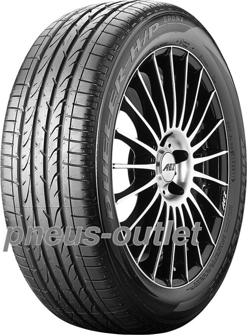 Pneu été 225/45 R19 92W Bridgestone Dueler H/P Sport avec flanc renforcé MFS