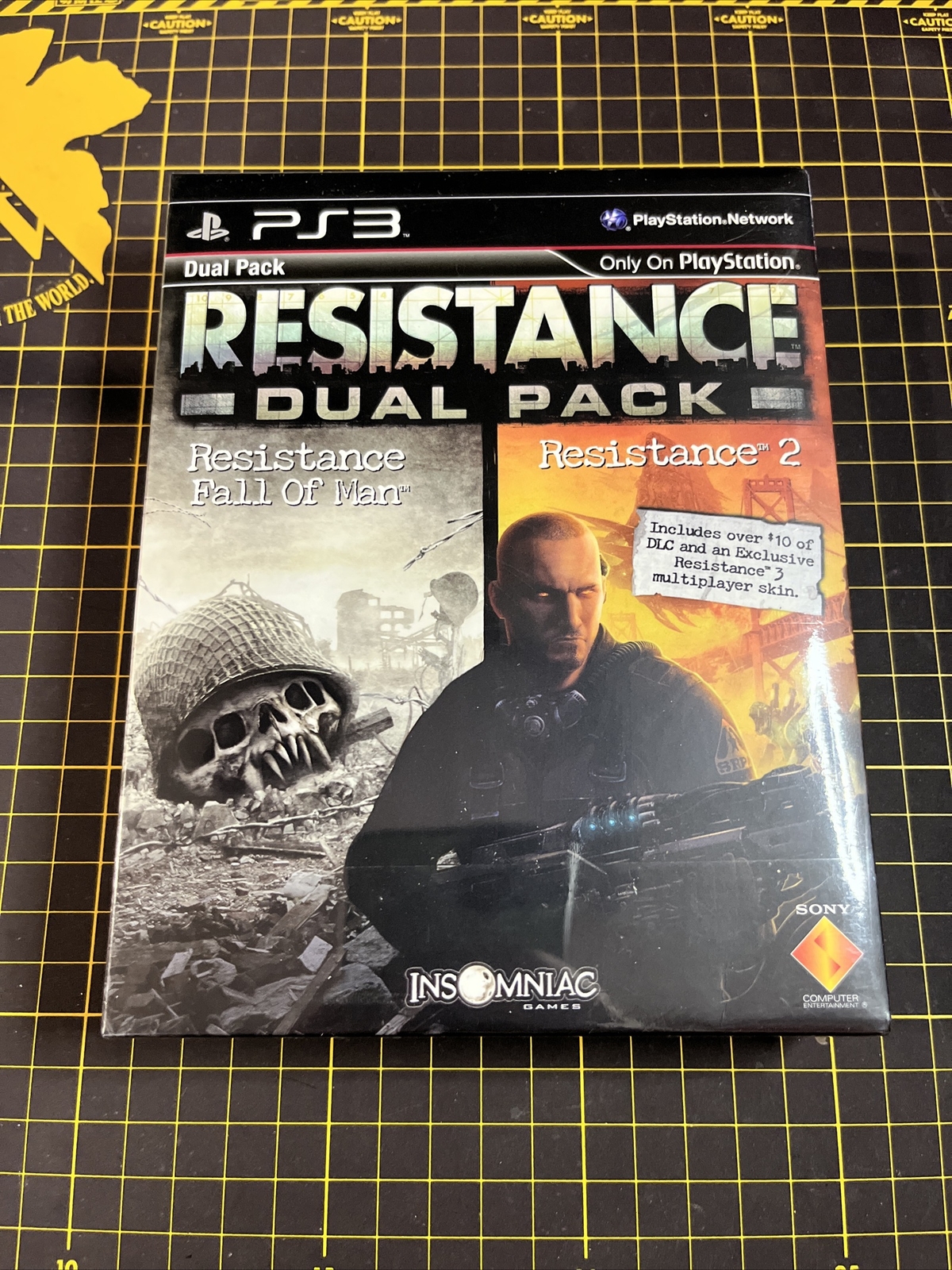 Resistance Dual Pack Fall Of Man & 2 PlayStation 3 PS3 Asia English Brand New