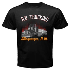R.D. Trucking Convoy Kris Kristofferson  Ice Road Black Size S to 5XL