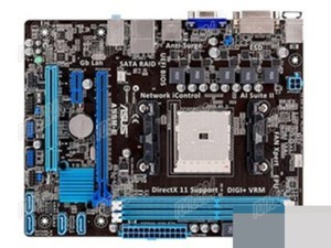 1pc  used     ●GeFeng●   A55M-E DDR3 FM2 motherboard #F13