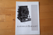 Gandolfi Variant Kamera Camera Prospekt 1990er Jahre