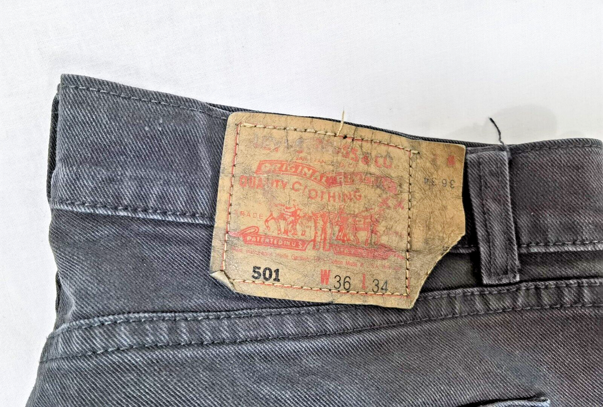 Vintage Levis 501 Black Jeans Made In Usa Size W36 L34 | eBay Vintage Levis 501 Black Jeans Made In Usa Size W36 L34 | eBay