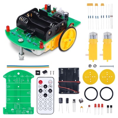 Praxis Löten Lernen Ferngesteuertes Auto Kit Anfänger DIY Smart Robot Car Bau...