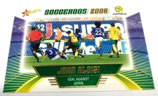 2006-07 SELECT A-LEAGUE TRADING CARD SOCCEROOS CHASE CARD SR28 JOHN ALOISI