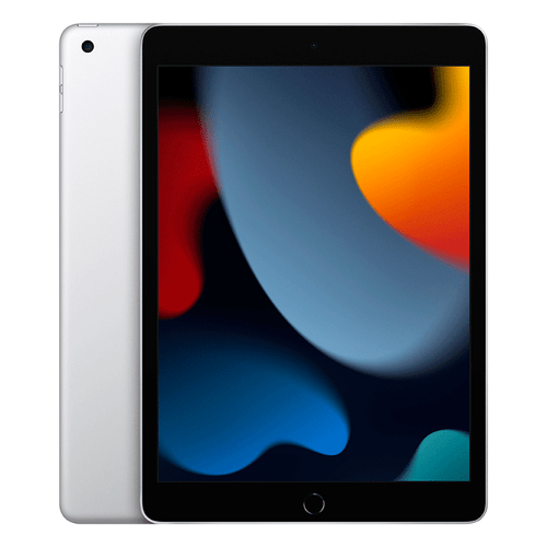 Apple 10.2" iPad 64GB Silver MK2L3LL/A Wi-Fi 9th Gen 2021 Model - Afbeelding 1 van 3