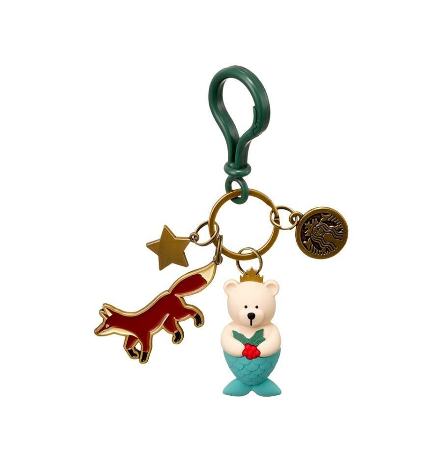 【韓国スタバ】2024Anniversary★Bearista Keychain Starbucks korea 2024 Anniversary Bearista Keychain | eBay