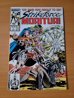 Strikeforce Morituri #7 Direkte Markt Edition ~ Fast Neu NM ~ 1987 Marvel Comic