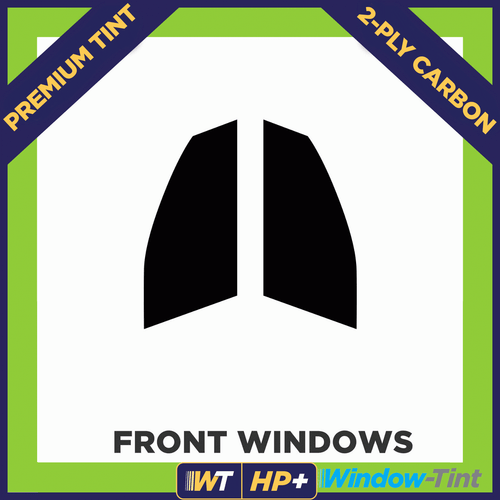 For BMW 1 Series 5-door Hatchback 2019+ Carbon Pre Cut Window Tint Front HP+ - Picture 1 of 9