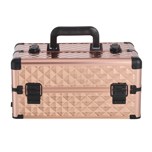 4 in 1 Makeup Case Vanity Large Cosmetic Beauty Nail Hairdressing Trolley Cases - Picture 91 of 112