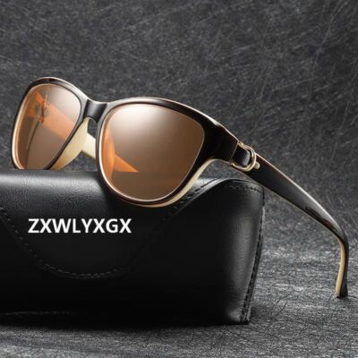 Brown Cat-Eye Sunglasses - Women\'s Fashion Accessory Anna-Kaci Women main image 4