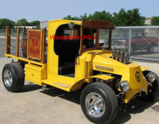 "Tom Daniels" "Beer Wagon" Kustom Hot Rod Show Car Steak Bed PHOTO  1 