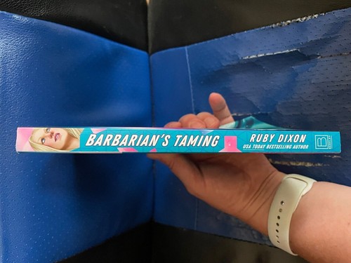 SIGNED RUBY DIXON ICE PLANET BARBARIAN'S TAMING SPECIAL EDITION BOOKMARK STICKER - Picture 8 of 9