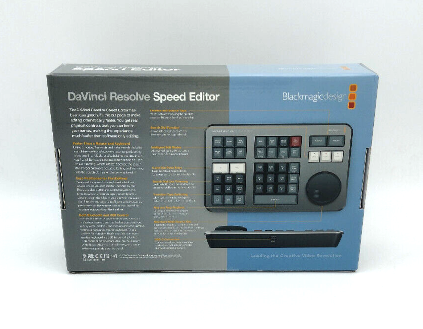 Blackmagic DaVinci Resolve Speed Editor Tastatur - Grau | Acquisti