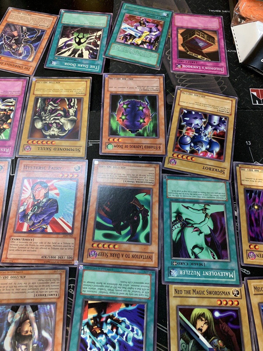 pile of yugioh cards Ultimate Yu-Gi-Oh! Card Collection: 100 Random – GoldenFishGames Yu-Gi-Oh LOB collection 100+ cards
