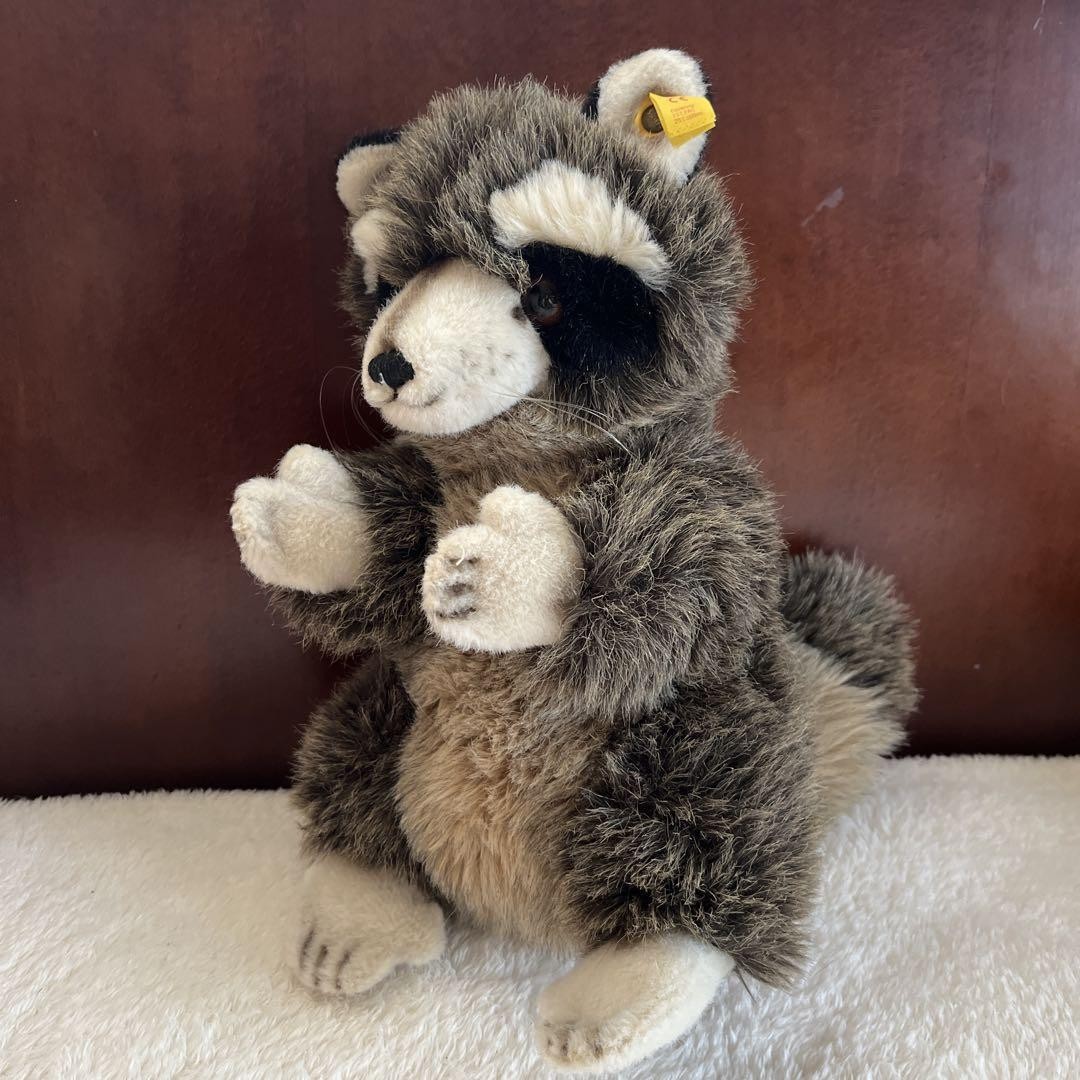 Steiff ぬいぐるみ Plush Toy Steiff Raccoon Made in Germany | eBay