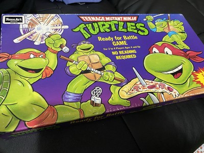 Complete Vtg 1990 Teenage Mutant Ninja Turtles Ready for Battle Board Game TMNT