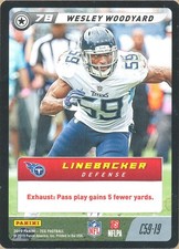 PANINI NFL-FIVE Wesley Woodyard Kentucky UK-WILDCATS