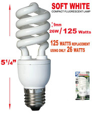 26 Watts 125w Equivalent Energy Saving Light Bulb - Soft White