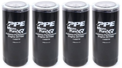 #ad 4 Pack PPE 114000750 Premium High Efficiency Deep Oil Filter 2020 L5P Duramax $130.00