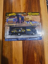 Hot Wheels Team Transport Fiat 131 Abarth Second Story Lorry Cracked Blister