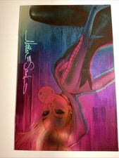 Marvel Amazing Spider-Man #37 (2024) Spider-Gwen Virgin Nathan Szerdy Signed NM