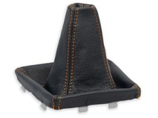 SCHALTMANSCHETTE FUR MERCEDES W176 A-Classe SCHALTSACK ECHTELEDER NAHT ORANGE