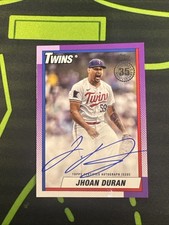 2025 Topps Series 2 - 1990 Topps Baseball Autographs Jhoan Duran #90A-JD (AU)