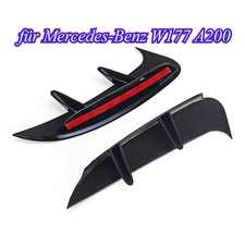 2x Hecksto&szlig;stange Flaps Spoiler Lippe Canard f&uuml;r Mercedes-Benz A200 W177