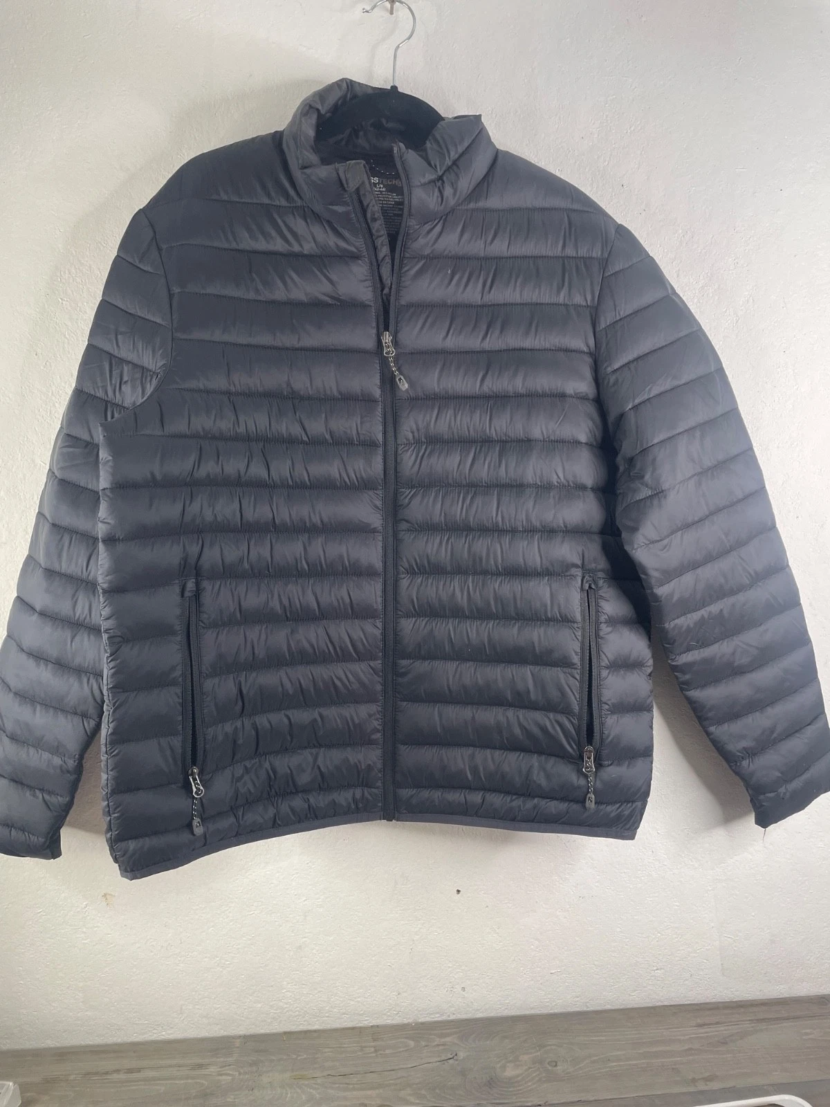 swiss tech mens large lightweight puffer coat
