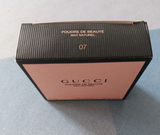Gucci Poudre De Beaute Mat Naturel  07 Beauty Face Powder 0.35 oz 10g NEW w/Box