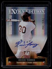 2011 Donruss Elite Extra Riccio Torrez #72 Franchise Futures Auto 746/784