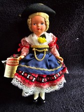 Schmider Trachten German Doll 'Christel' No108 1970's vintage boxed with tags