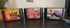 Sega Genesis Lot of 3, X-Men, The Great Circus Mystery & Super Hang-On