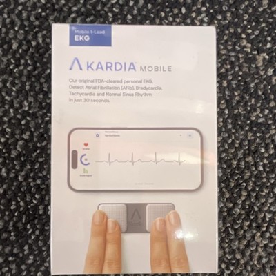 AliveCor KardiaMobile 1-Lead Digital EKG Monitor, Smartphone Compatible