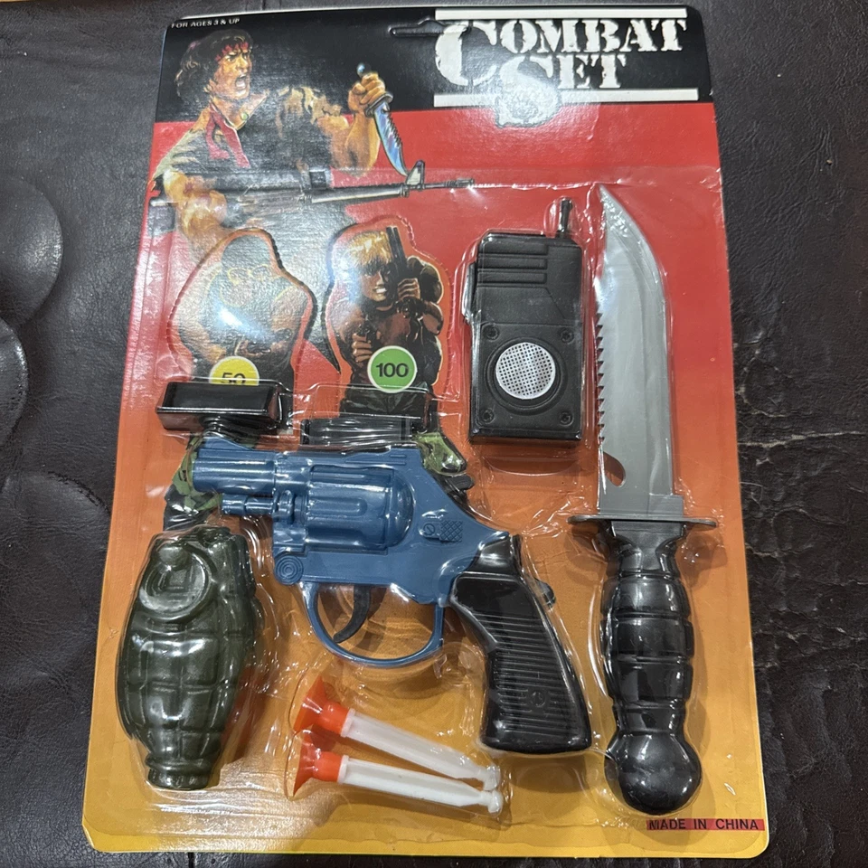 Rambo 80’S Combat Set Toy Rare! - Image 2 of 4