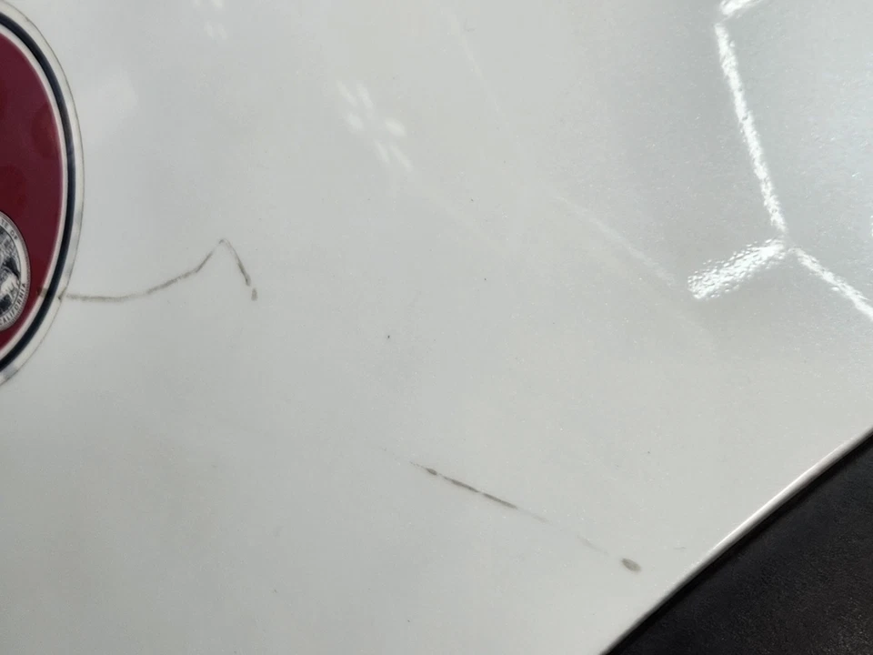 ✅2016-2020 OEM Tesla Modelo X Cubierta de parachoques trasero blanco PPSW NOTA* Foto 2 de 4