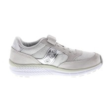 Saucony Jazz Lite AC Girls Silver Metallic Sneakers Big Kid Size 1.5 NWB