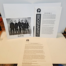 Def Leppard - "X" 2002 Press Kit w/Press Release Bio & Matte 8x10 Photo