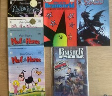 7 X Comic Books. NEIL THE HORSE 1-4, BEANWORLD, SPAWN, PUNISHER P.O.V.