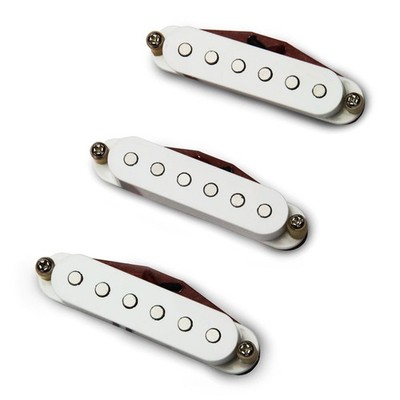 Bare Knuckle Pickups Boot Camp True Grit Single Coil Strat Set (weiß)