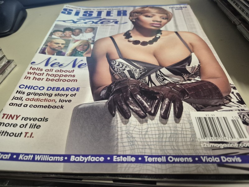 Sister 2 Sister magazine Nene Leakes Chico Debarge Monica Da Brat Katt Williams 