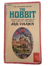 The Hobbit by J.R.R. Tolkien Paperback 1973 Ballantine Books, Authorized Edition