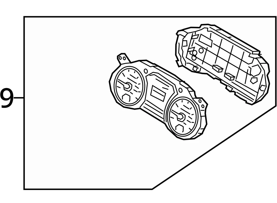 2015-2016 Kia Sedona Speedometer Instrument Cluster Gauges TSU7O - Image 4 of 4