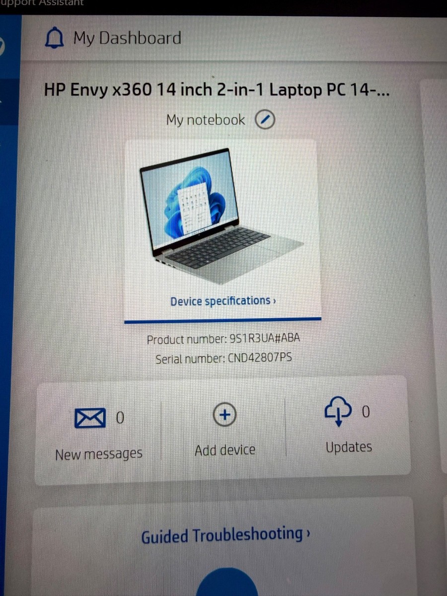 HP Envy x360 2-in-1 14-fa0xxx 14