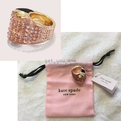 NWT Kate Spade Tropical Paradise Parrot Ring Size 6 w/Dust Bag
